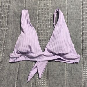Aerie triangle bikini top